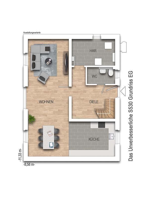 Einfamilienhaus zum Kauf provisionsfrei 385.000 € 4 Zimmer 132 m²<br/>Wohnfläche 650 m²<br/>Grundstück Wittenförden Wittenförden 19073