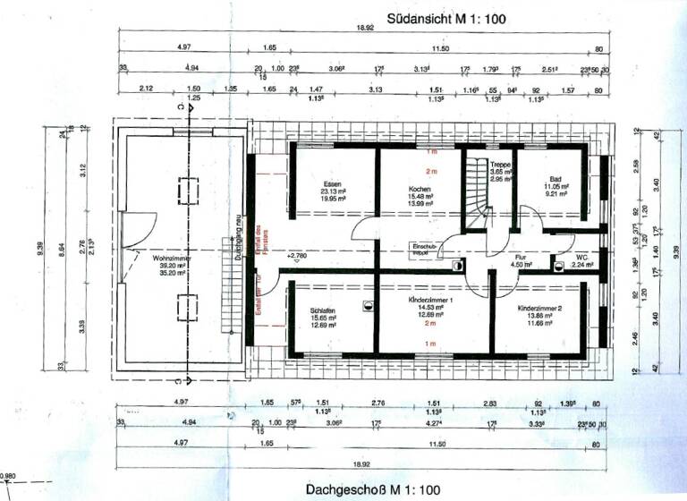 Wohnung zur Miete 1.350 € 5 Zimmer 140 m² Geschoss 1/2 frei ab sofort Herzogenaurach 91074