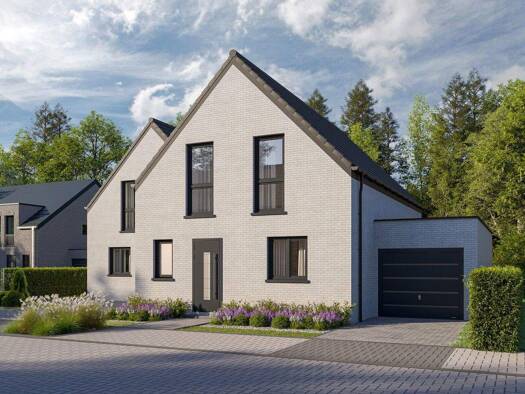 Doppelhaushälfte zum Kauf - Erstbezug provisionsfrei 520.000 € 5 Zimmer 126 m² 279 m² Grundstück Im Pesch 13 Hetzerath Erkelenz 41812