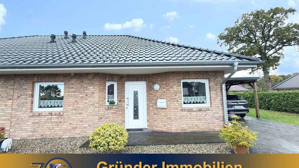 Doppelhaushälfte zum Kauf provisionsfrei 222.000 € 3 Zimmer 69,6 m² 420 m² Grundstück Walchum 26907