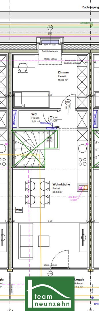 Wohnung zur Miete 772 € 3 Zimmer 76,4 m²<br/>Wohnfläche 5.<br/>Geschoss Strauchergasse 1 Lend Graz 8020