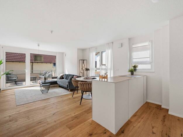 Wohnung zum Kauf - Erstbezug provisionsfrei 579.000 € 4 Zimmer 101,2 m² 1. Geschoss frei ab sofort Pfarrgasse 4 Deckenpfronn 75392