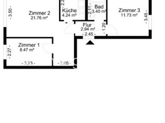 Studio zur Miete Tauschwohnung 566 € 3 Zimmer 56 m² 2. Geschoss Köpenick Berlin 12555