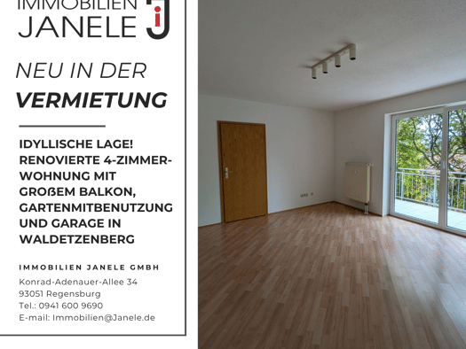Wohnung zur Miete 740 € 4 Zimmer 92 m² 3 Geschosse frei ab sofort Waldetzenberg Laaber 93164