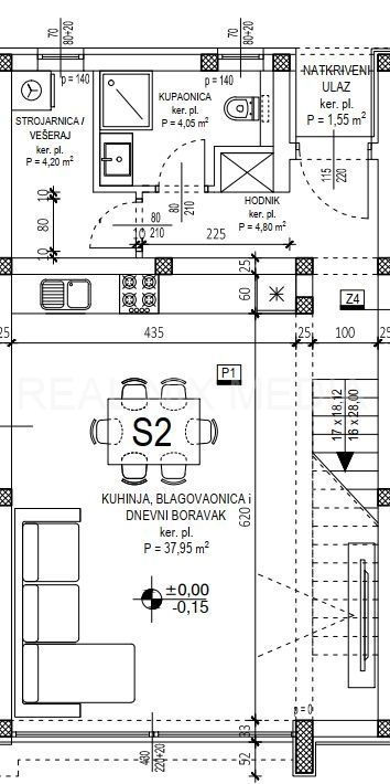 Wohnung zum Kauf 345.728 € 4 Zimmer 109 m²<br/>Wohnfläche Privlaka center