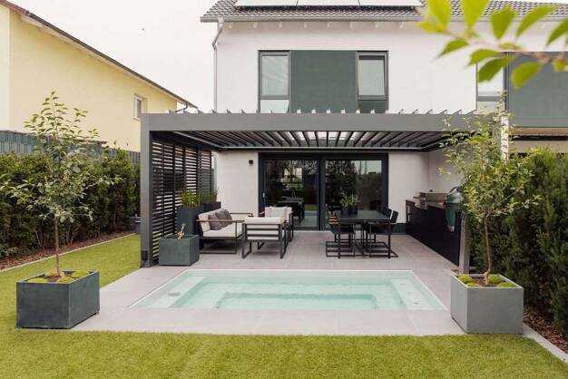 Doppelhaushälfte zum Kauf provisionsfrei 998.000 € 5 Zimmer 164 m² 301 m² Grundstück Rot St.Leon-Rot 68789