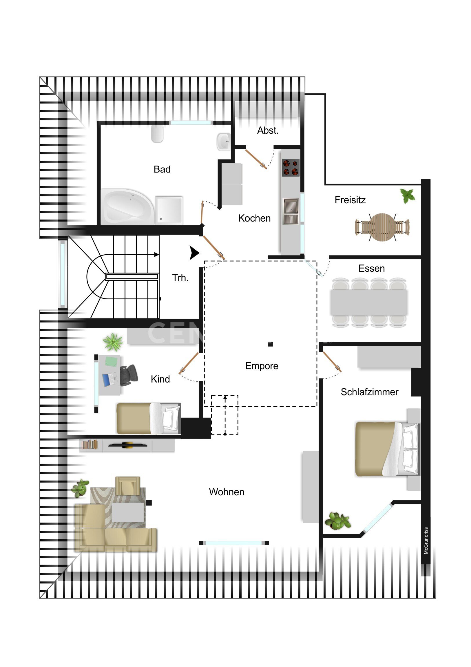 Wohnung zum Kauf 228.021 € 3 Zimmer 83 m²<br/>Wohnfläche 5.<br/>Geschoss Ost Gießen 35394