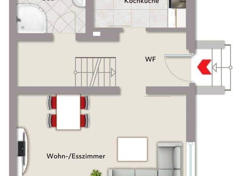 Doppelhaushälfte zum Kauf 239.000 € 3,5 Zimmer 70 m² 660 m² Grundstück Hamm Marl 45772