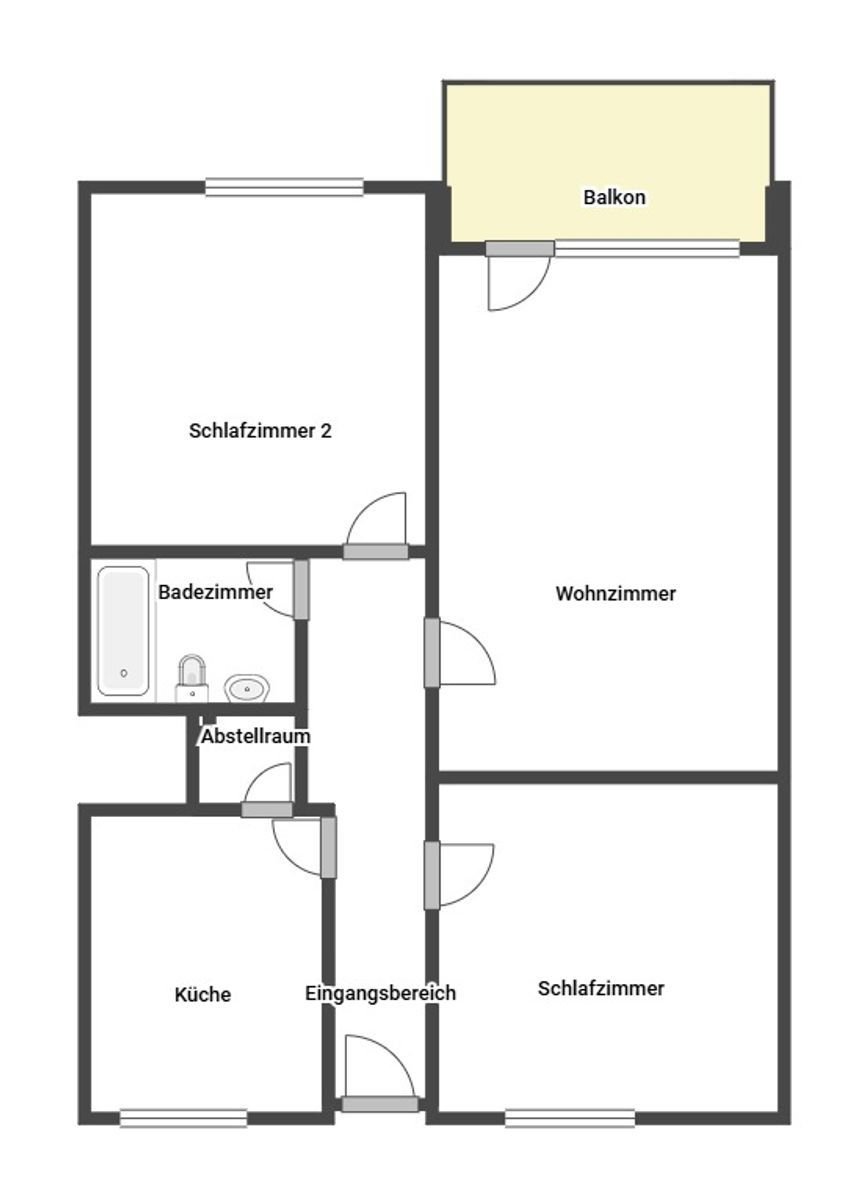 Immobilie zum Kauf als Kapitalanlage geeignet 149.000 € 3 Zimmer 80 m²<br/>Fläche Alstaden - West Oberhausen 46049