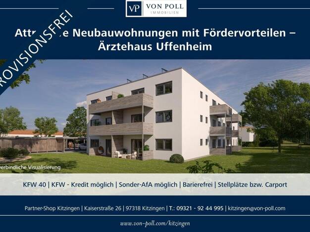 Bürofläche zum Kauf - Erstbezug provisionsfrei 399.000 € 6 Zimmer 134 m² Bürofläche Uffenheim Uffenheim 97215