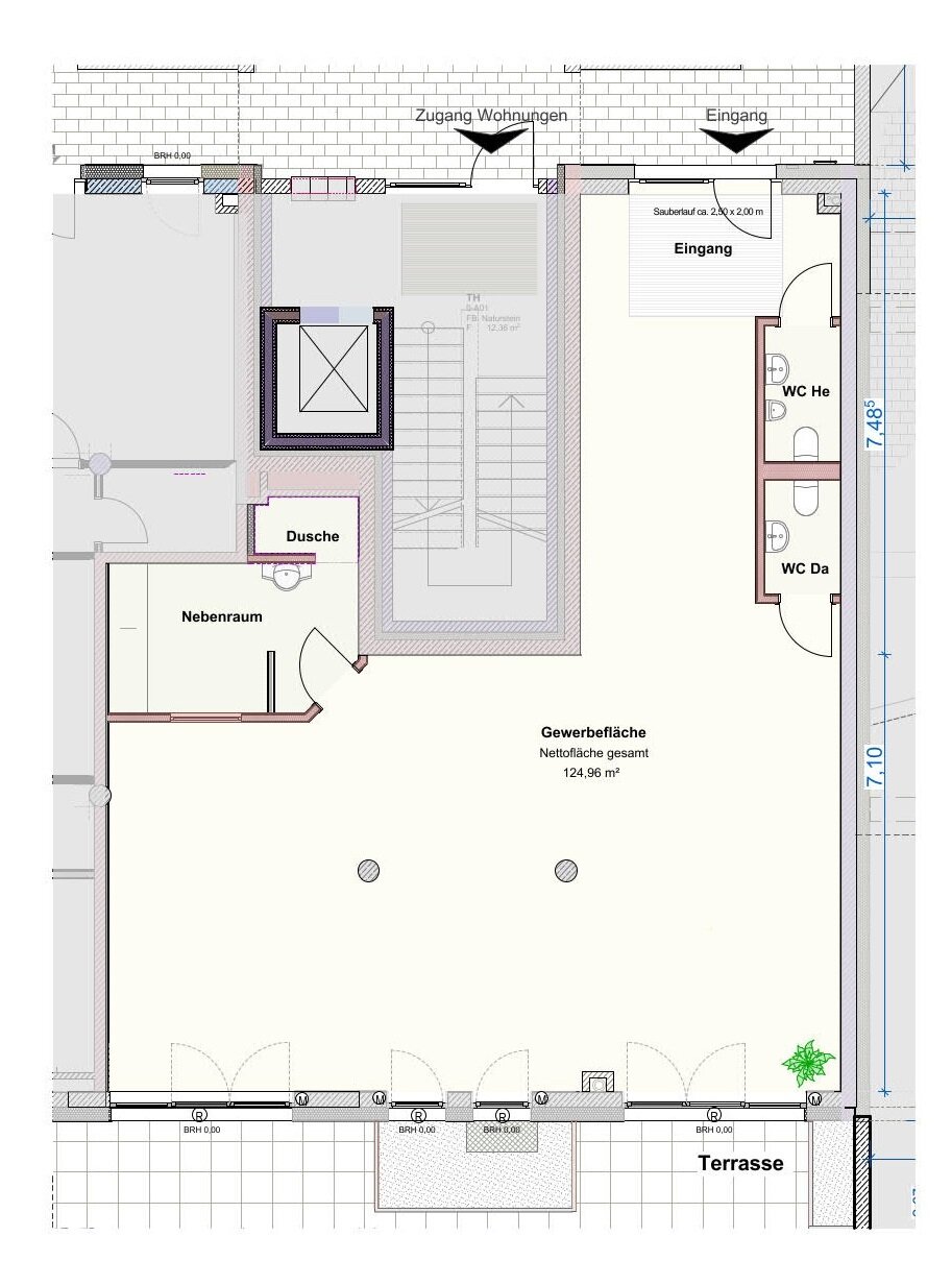 Bürofläche zur Miete provisionsfrei 125 m²<br/>Bürofläche Stadt Ansbach 91522