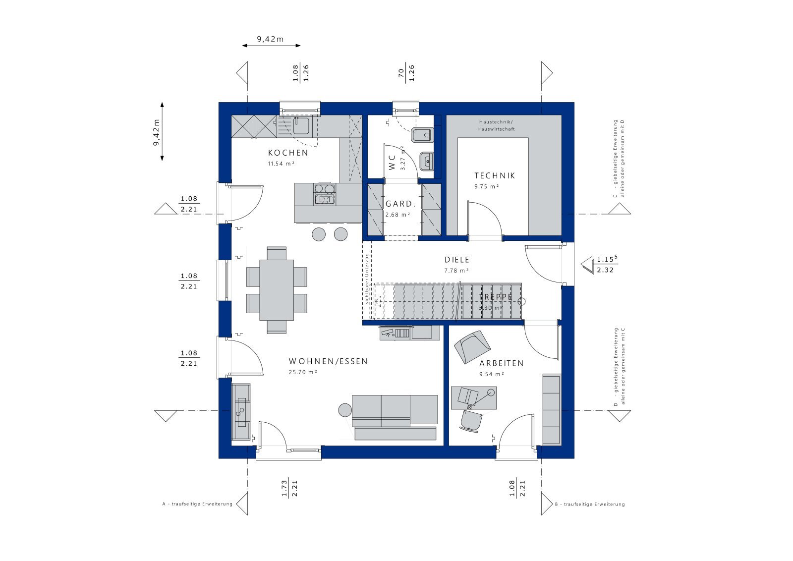 Einfamilienhaus zum Kauf 379.225 € 5 Zimmer 144 m²<br/>Wohnfläche 455 m²<br/>Grundstück Schipkau Schipkau 01993