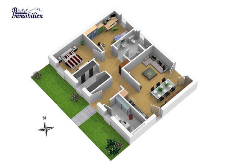 Bungalow zur Miete 1.350 € 4 Zimmer 83 m² 487 m² Grundstück Marlow 18337