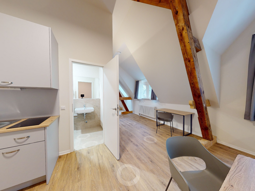 Studio zur Miete 853 € 1 Zimmer 37,9 m² 2. Geschoss frei ab sofort Straße nach Fichtenwalde 2b Heilstätten Beelitz 14547