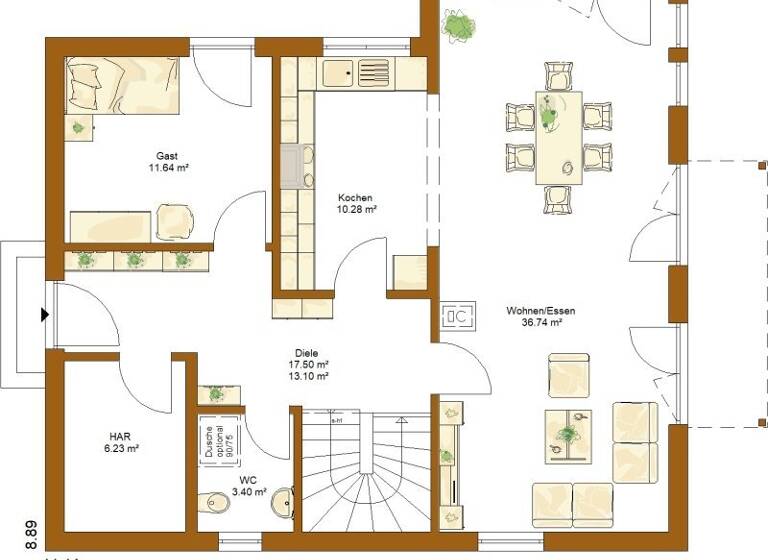 Einfamilienhaus zum Kauf provisionsfrei 459.900 € 5 Zimmer 152 m² 700 m² Grundstück Hutzdorf Schlitz 36110