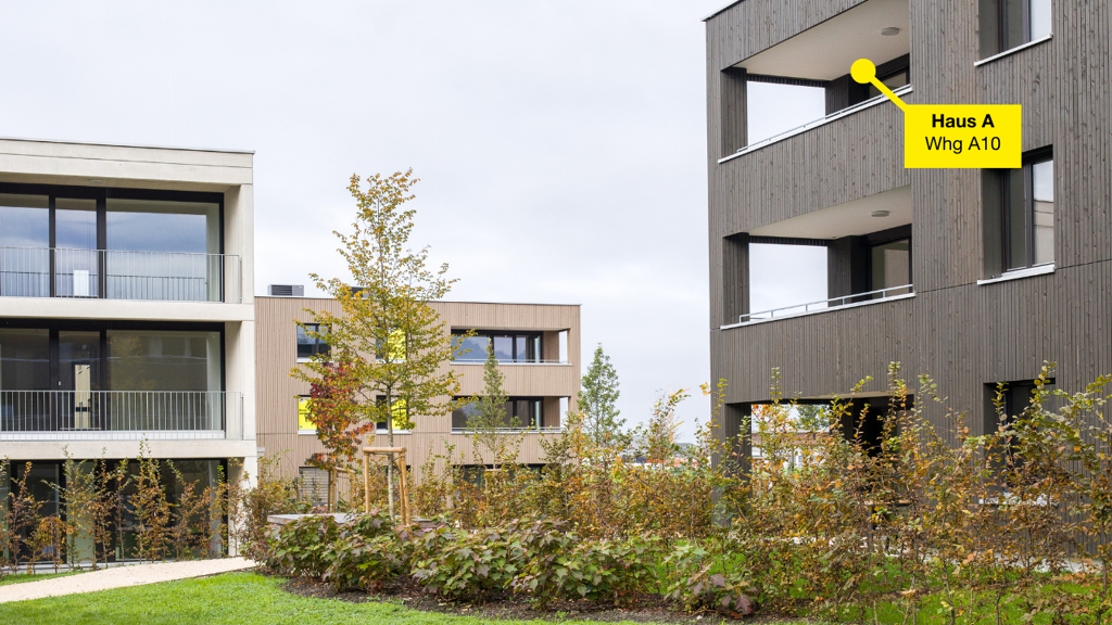 Wohnung zur Miete - Erstbezug 1.380 € 3 Zimmer 62,6 m² Bundesstraße 33b Höchst 6973