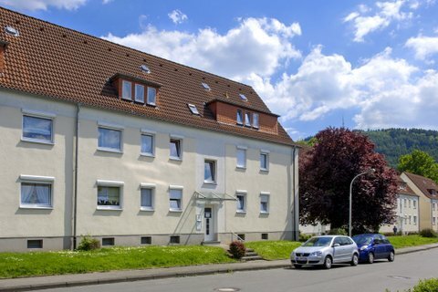 Wohnung zur Miete 399 € 3 Zimmer 56,4 m²<br/>Wohnfläche EG<br/>Geschoss Auf dem Loh 10 Plettenberg Plettenberg 58840