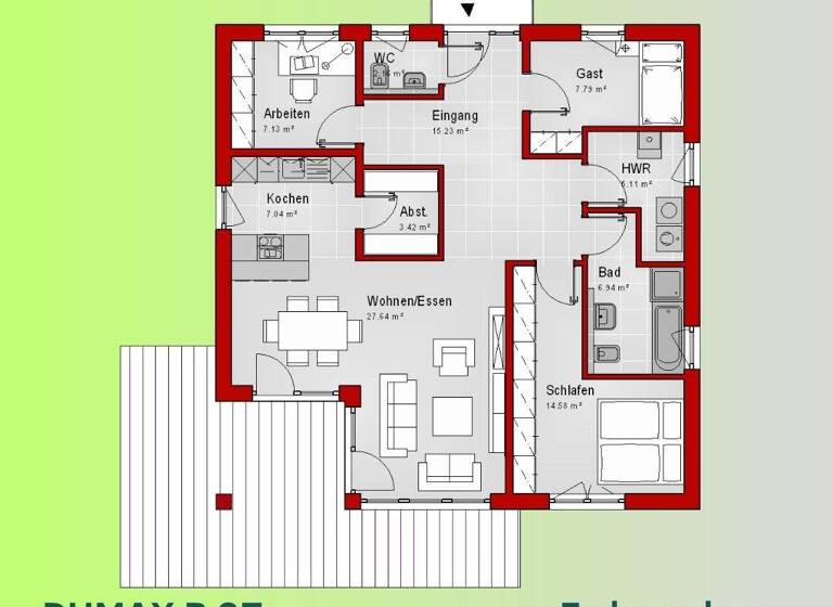 Bungalow zum Kauf 291.900 € 4 Zimmer 97 m² 602 m² Grundstück Diepholz Wagenfeld 49419