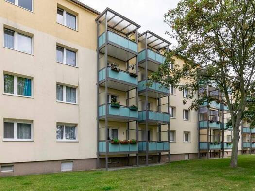 Wohnung zur Miete 468 € 3 Zimmer 60,9 m² EG Bielastraße 34 Böhlitz-Ehrenberg Leipzig 04178
