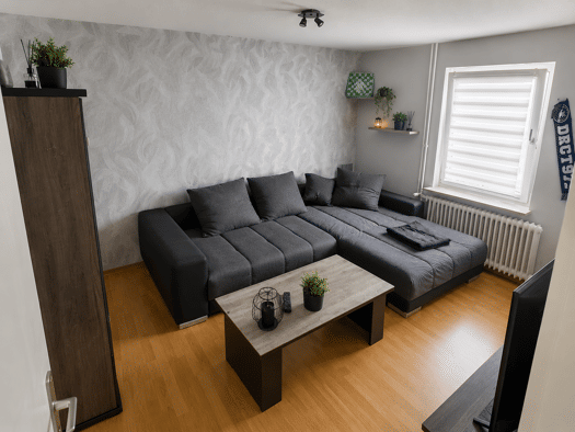 Wohnung zur Miete 495 € 2 Zimmer 47 m² 1. Geschoss frei ab 01.10.2026 An der Fnuggenburg 3 Hage Hage 26524