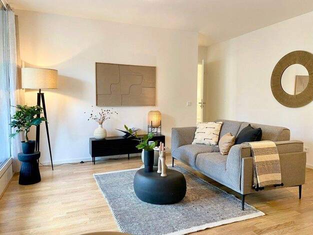 Wohnung zur Miete - Erstbezug 881 € 2 Zimmer 57,8 m² 1. Geschoss frei ab 01.01.2026 Lutherstraße 8a Neustadt-Neuschönefeld Leipzig-Neustadt-Neuschönefeld 04315