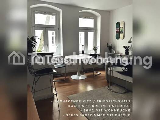 Studio zur Miete Tauschwohnung 560 € 1 Zimmer 35 m² Friedrichshain Friedrichshain-Kreuzberg 10245