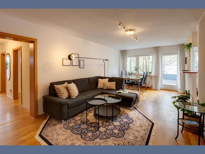 Wohnung zur Miete Wohnen auf Zeit 2.750 € 3 Zimmer 76 m²<br/>Wohnfläche 01.02.2025<br/>Verfügbarkeit Sendlinger Feld München 81371