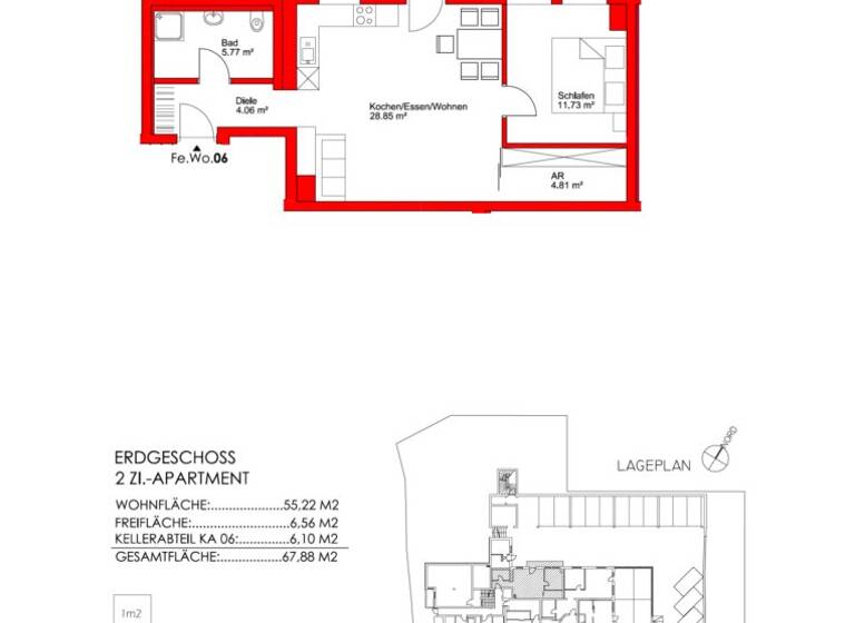 Wohnung zum Kauf 331.000 € 55,2 m² Obergasse 15 Neustift im Stubaital 6167