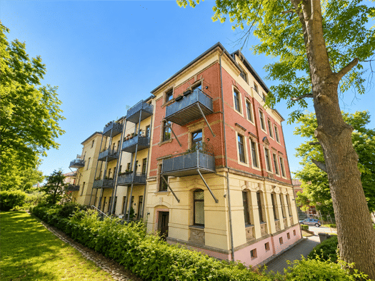 Wohnung zur Miete 285 € 2 Zimmer 45,6 m² 4. Geschoss frei ab sofort Ahornstraße 64 Kaßberg Kaßberg 09112