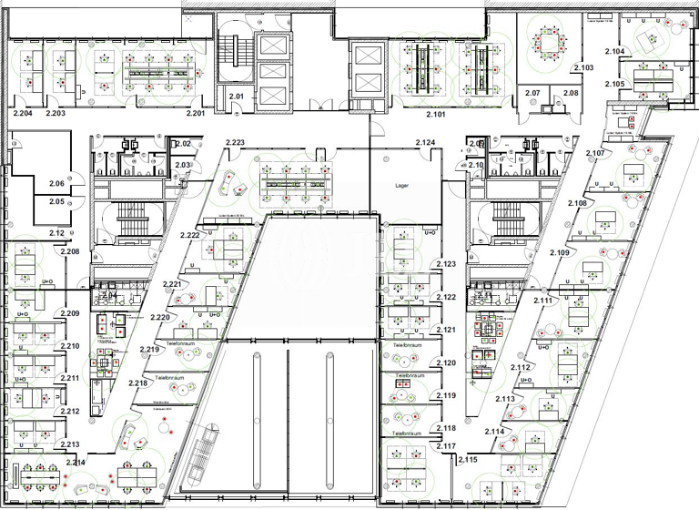 Bürofläche zur Miete 25 € 1.595 m² Bürofläche Neustadt Hamburg 20354