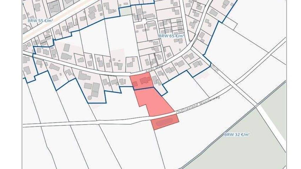 Grundstück zum Kauf 199.000 € 6.574 m² Grundstück Plaggenburg Aurich / Plaggenburg 26607