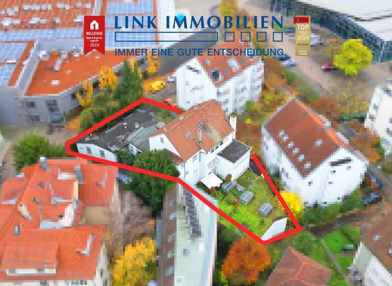 Grundstück zum Kauf 1.100.000 € 1.096 m²<br/>Grundstück Untertürkheim Stuttgart 70327