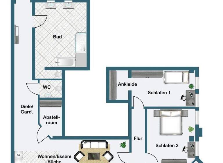 Wohnung zum Kauf 660.000 € 4 Zimmer 144 m² 1. Geschoss Erlangen-Süd Erlangen 91052