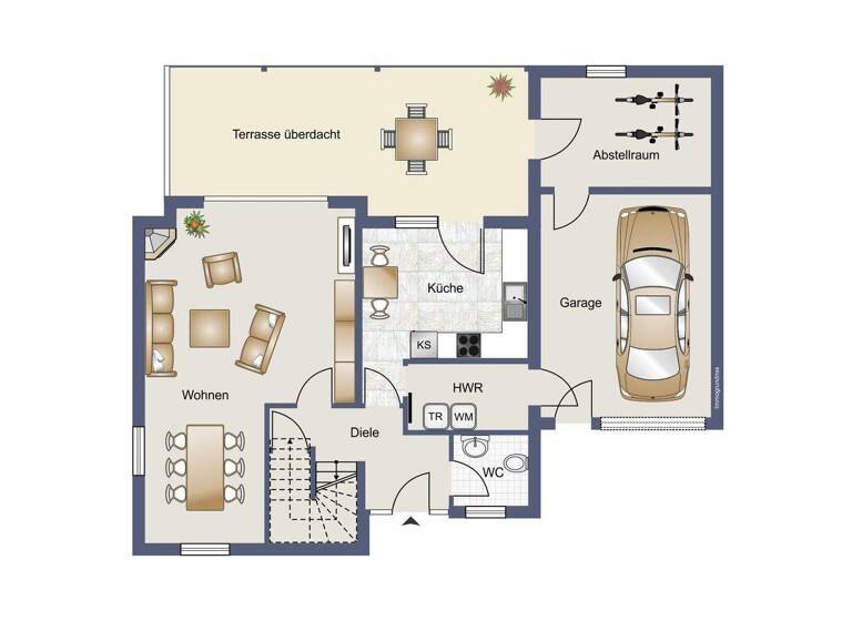 Einfamilienhaus zum Kauf 499.000 € 4 Zimmer 118,1 m² 617 m² Grundstück Neuenkirchen 48485