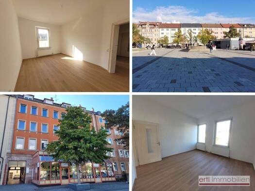 Wohnung zur Miete 800 € 3 Zimmer 72 m² 2. Geschoss frei ab sofort Aufseßplatz 6 Steinbühl Nürnberg 90459