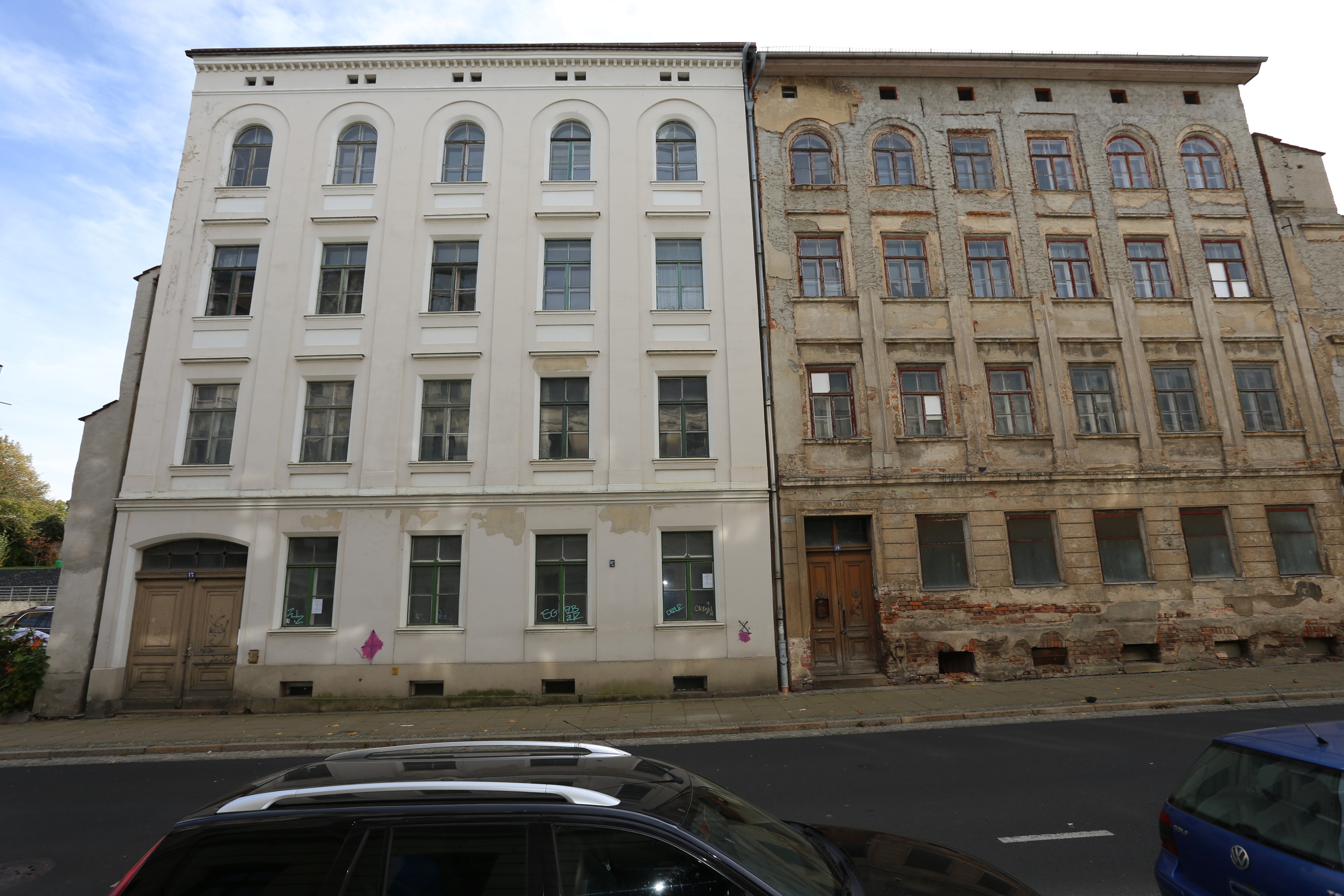 Mehrfamilienhaus zum Kauf 315.000 € 70 Zimmer 1.150 m²<br/>Wohnfläche 2.820 m²<br/>Grundstück Bautzener Straße 17-19 Innenstadt Görlitz 02826