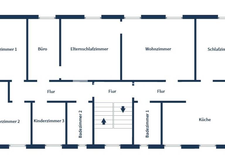 Wohnung zum Kauf 135.000 € 7 Zimmer 128 m²<br/>Wohnfläche 2.<br/>Geschoss Salzgitter-Bad - Ostsiedlung Salzgitter 38259