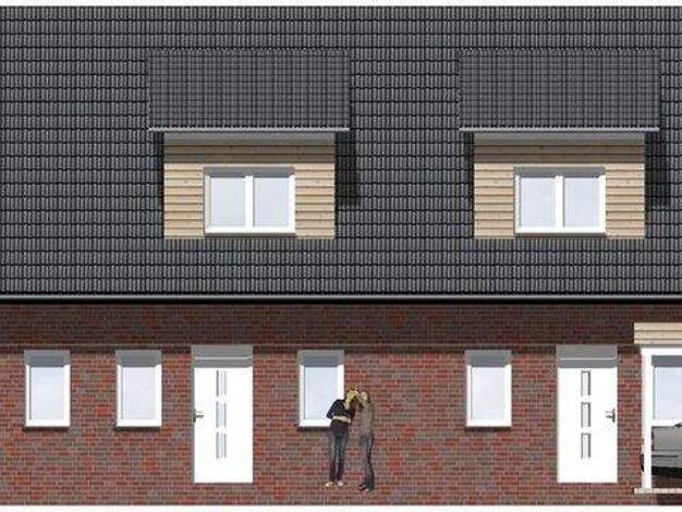 Doppelhaushälfte zur Miete - Erstbezug 985 € 3 Zimmer 85 m² 437 m² Grundstück Elisabethfehn Barßel 26676