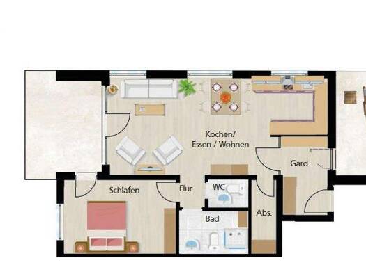 Wohnung zum Kauf 2,5 Zimmer 92,3 m² Creglingen Creglingen 97993