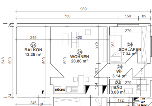 Wohnung zur Miete 410 € 2 Zimmer 41 m²<br/>Wohnfläche 5.<br/>Geschoss 01.04.2025<br/>Verfügbarkeit Bindingstr. 54 Spradow Bünde 32257