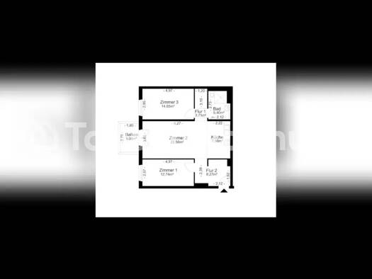 Wohnung zur Miete nur mit Wohnberechtigungsschein Tauschwohnung 503 € 3 Zimmer 77 m² 1. Geschoss Lankwitz Berlin 12249