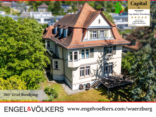 Einfamilienhaus zum Kauf 2.300.000 € 11 Zimmer 520 m² 1.745 m² Grundstück Frauenland Würzburg 97074