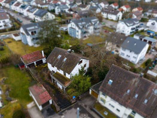 Grundstück zum Kauf 978 m² Grundstück Baugenehmigung vorhanden Rotenbergstr. 16 Böblingen 71032