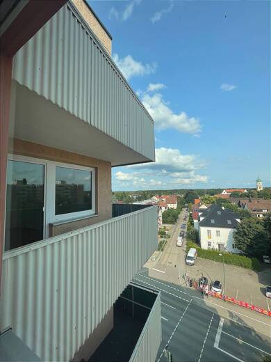 Wohnung zur Miete 671 € 2 Zimmer 62 m² 7. Geschoss frei ab sofort Haunstetten - West Augsburg 86179
