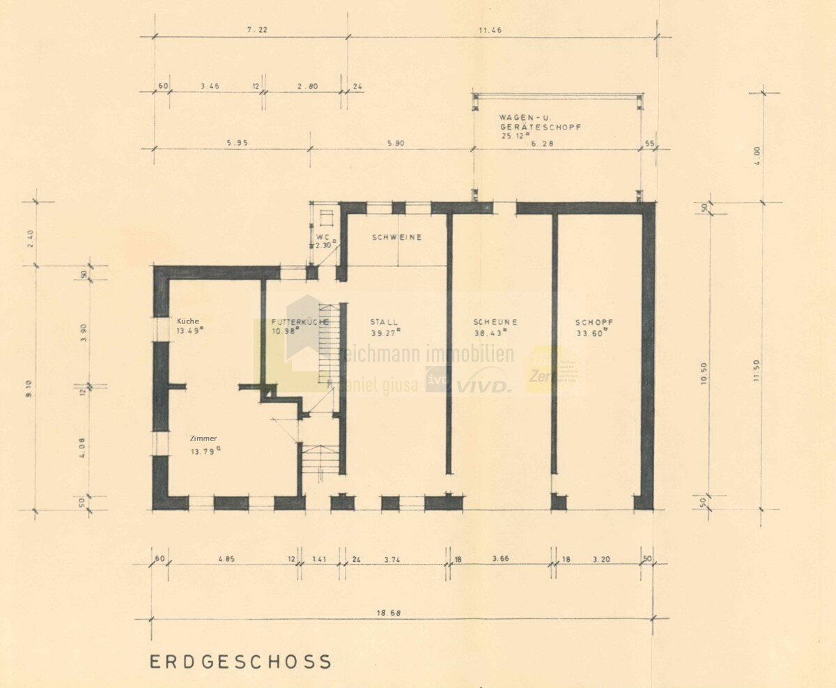 Einfamilienhaus zum Kauf 119.000 € 5 Zimmer 91,4 m²<br/>Wohnfläche 854 m²<br/>Grundstück Riedböhringen Blumberg / Riedböhringen 78176