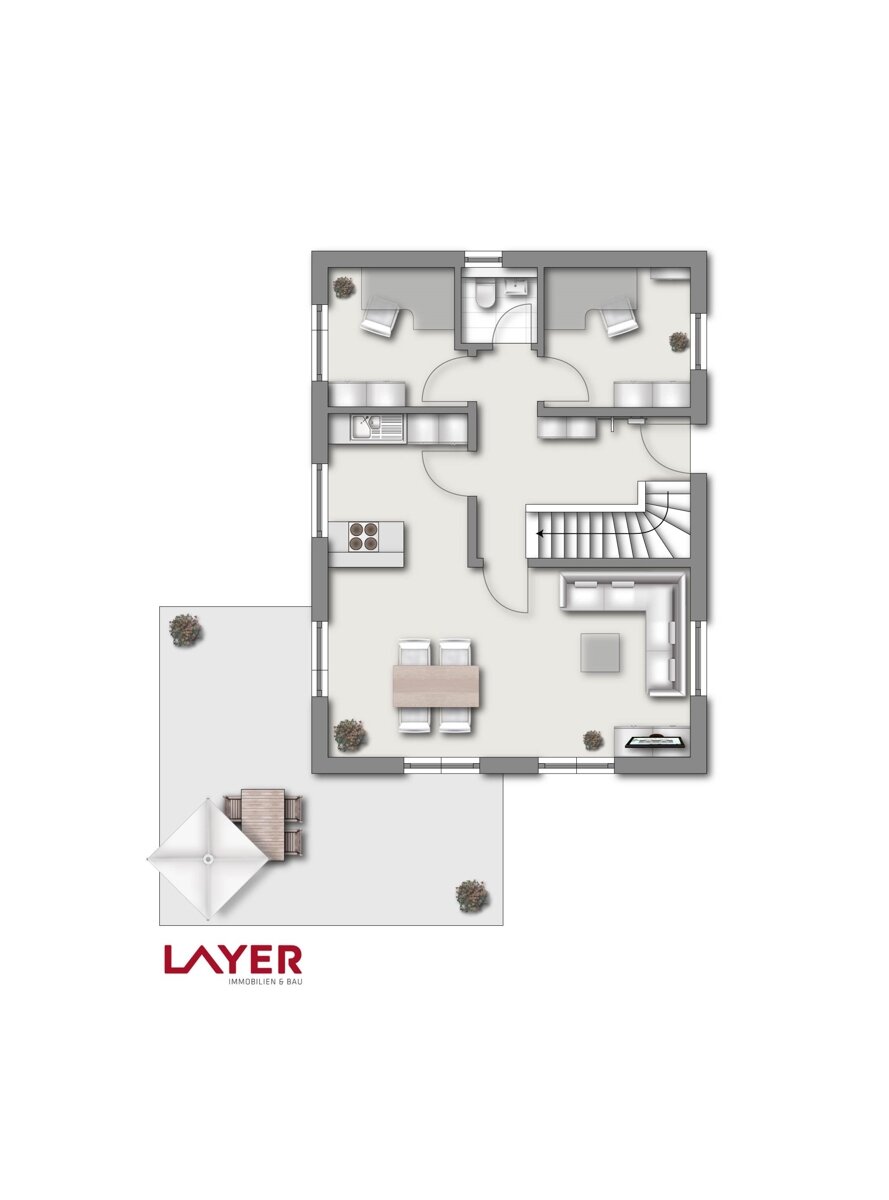 Einfamilienhaus zum Kauf 698.994 € 5 Zimmer 139 m²<br/>Wohnfläche 551 m²<br/>Grundstück Langerringen Langerringen 86853