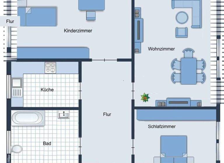 Wohnung zur Miete 450 € 3 Zimmer 55,3 m² 3. Geschoss frei ab 01.05.2026 Auf dem Daberg 20a Wiescherhöfen Hamm / Daberg 59067