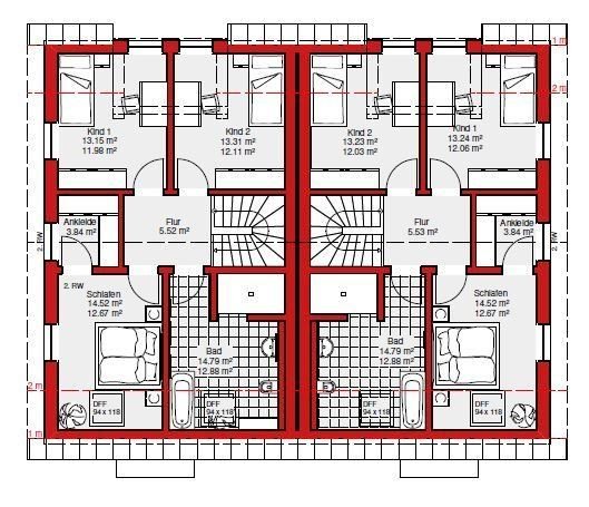 Doppelhaushälfte zum Kauf 845.700 € 6 Zimmer 151 m²<br/>Wohnfläche 903 m²<br/>Grundstück Grünwinkel - Hardecksiedlung Karlsruhe 76185