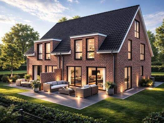 Doppelhaushälfte zum Kauf 693.400 € 4 Zimmer 107 m² 418 m² Grundstück Bramfeld Hamburg 22175