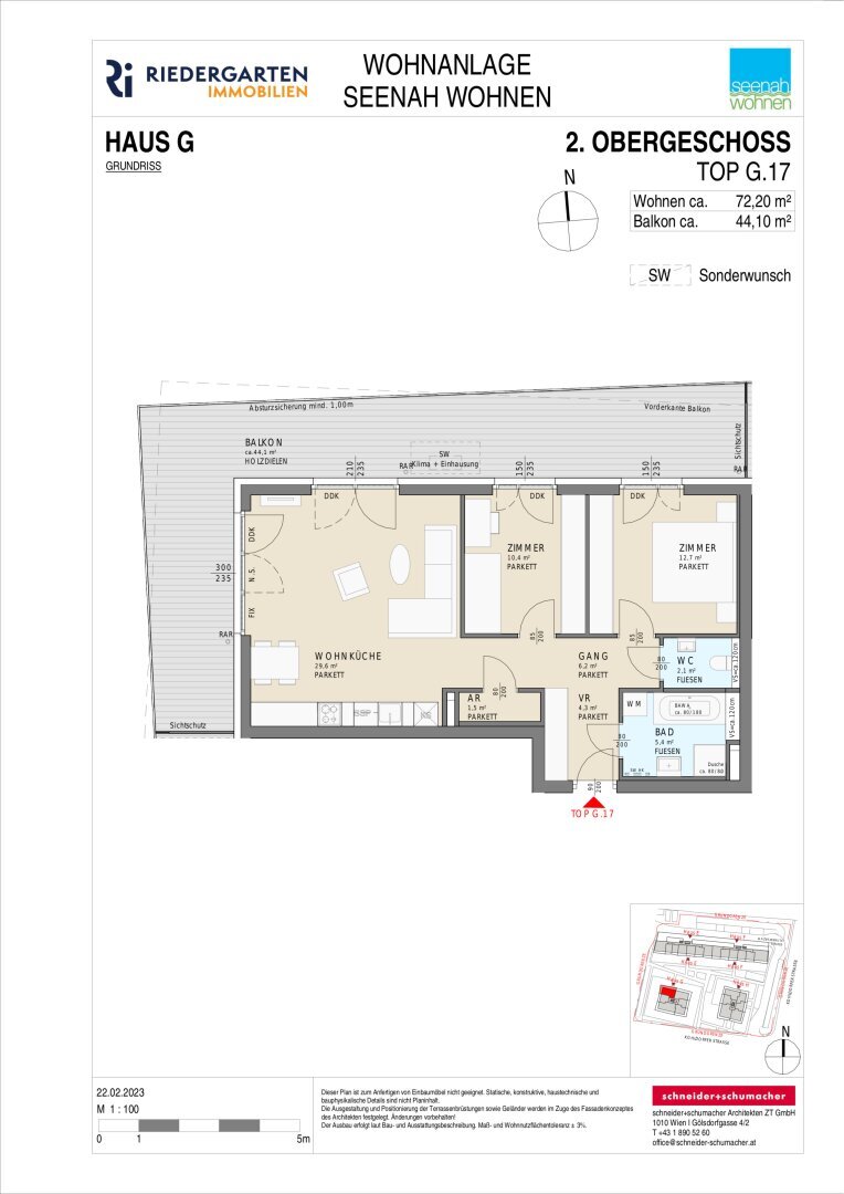 Wohnung zum Kauf 375.000 € 3 Zimmer 72,7 m²<br/>Wohnfläche 2.<br/>Geschoss Kohldorfer Straße 96 St. Martin Klagenfurt am Wörthersee 9020